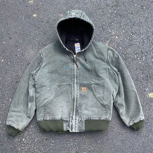 Vintage J130 Moss Green Carhartt Jacket